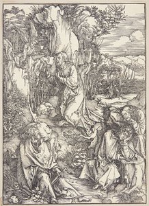 Christ on the Mount of Olives by Albrecht Dürer