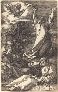 Christ on the Mount of Olives by Albrecht Dürer