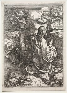 Christ on the Mount of Olives by Albrecht Dürer