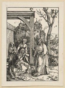 Christ Taking Leave of His Mother (Life of Mary) by Albrecht Dürer