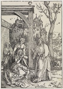 Christ Taking Leave of His Mother by Albrecht Dürer