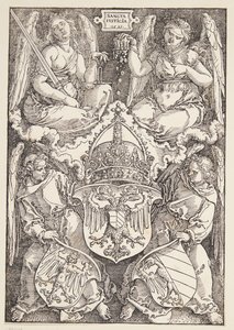 Coat-of-Arms of the Empire and the City of Nuremberg by Albrecht Dürer
