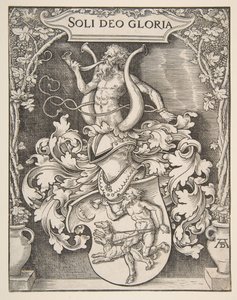 Coat of Arms of Johann Tscherte by Albrecht Dürer