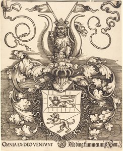Coat of Arms of Lorenz Staiber by Albrecht Dürer