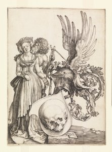 Coat of Arms of Vanitas by Albrecht Dürer