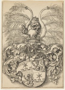 Coat of Arms of Wilhelm and Wolfgang Rogendorf by Albrecht Dürer