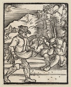 The Parable of the Enemy Who Sows Weeds (from: Postilla, 43 Woodcuts) by Albrecht Dürer