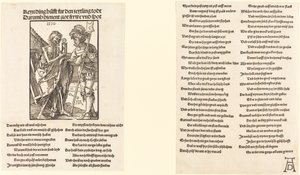 Death and the Lansquenet by Albrecht Dürer