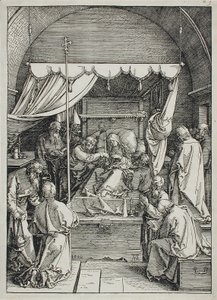 Death of the Virgin by Albrecht Dürer