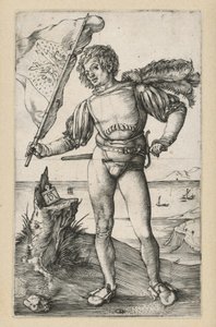 The Standard Bearer by Albrecht Dürer