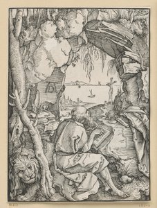Saint Jerome in the Cave by Albrecht Dürer