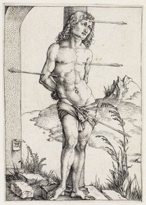 Saint Sebastian at the Column