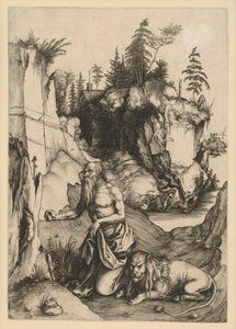 Saint Jerome in the Desert by Albrecht Dürer