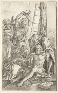 Descent from the Cross by Albrecht Dürer