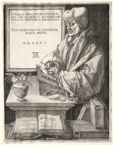 Desiderius Erasmus of Rotterdam by Albrecht Dürer