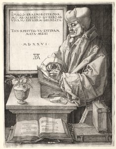 Desiderius Erasmus of Rotterdam by Albrecht Dürer