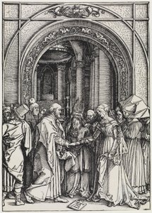 The Betrothal of Mary by Albrecht Dürer