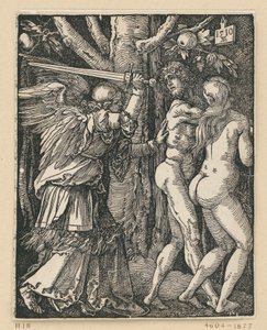 The Expulsion from Paradise (Small Passion) by Albrecht Dürer