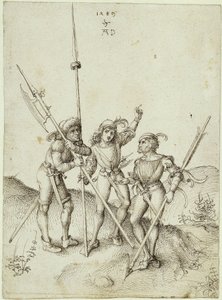 Three Landsknechts