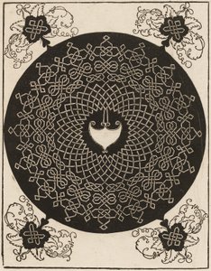 First Knot, with a Heart-Shaped Shield by Albrecht Dürer