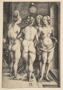 Four Naked Women by Albrecht Dürer