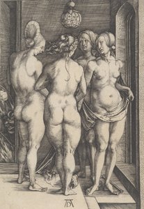 Four Naked Women, 1497 by Albrecht Dürer