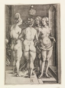Four Nude Women (The Four Witches) by Albrecht Dürer