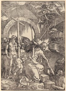 Scourging of Christ, Plate 5 of the Series "The Great Passion"