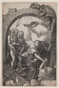 Harrowing of Hell, from the series “The Engraved Passion” by Albrecht Dürer
