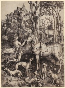 Saint Eustace by Albrecht Dürer