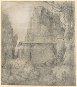 Saint Jerome beside the Willow Tree