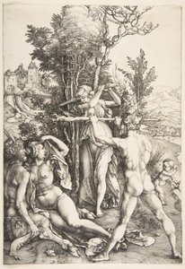 Hercules at the Crossroad by Albrecht Dürer