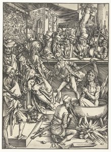 The Martyrdom of Saint John the Evangelist by Albrecht Dürer