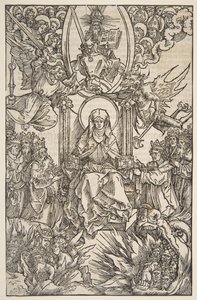 Illustration from Revelations Sancte Birgitte, Koberger Nuremberg 1502 German Text