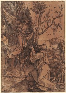 Joachim in the Field, Sheet 3 of the Series "The Life of Mary" by Albrecht Dürer