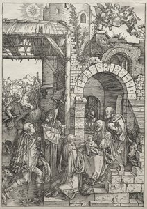Life of the Virgin: Adoration of the Magi by Albrecht Dürer
