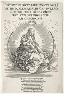 Life of the Virgin: Title Page by Albrecht Dürer