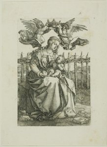 Madonna Crowned by Two Angels