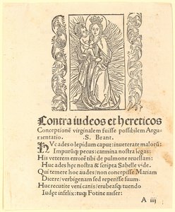 Madonna in a Halo on the Crescent Moon by Albrecht Dürer