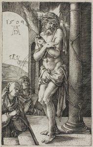 Man of Sorrows by the Column, frontispiece from The Engraved Passion