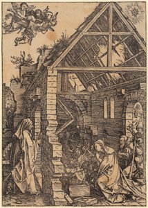 Mary on the Crescent Moon, Sheet 1 of the Series "The Life of Mary" by Albrecht Dürer