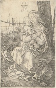 Mary with the Child at the Tree by Albrecht Dürer
