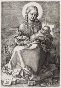 Mary with the Swaddled Child by Albrecht Dürer