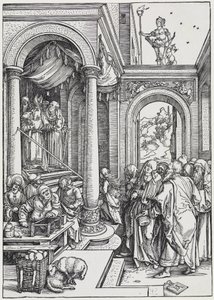 Presentation of Mary by Albrecht Dürer