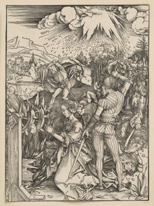 Martyrdom of Saint Catherine by Albrecht Dürer