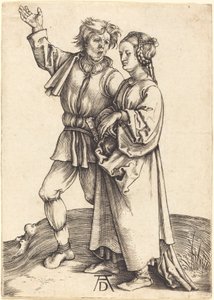 Peasant and His Wife by Albrecht Dürer