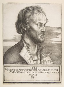 Philip Melanchthon, 1526 by Albrecht Dürer