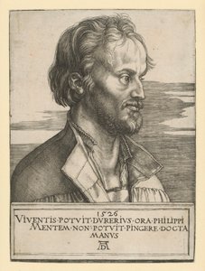 Portrait of Philipp Melanchthon by Albrecht Dürer