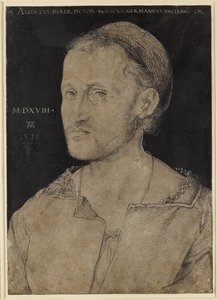 Portrait of Hans Burgkmair, 1518 by Albrecht Dürer
