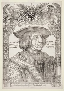 Portrait of Maximilian I by Albrecht Dürer